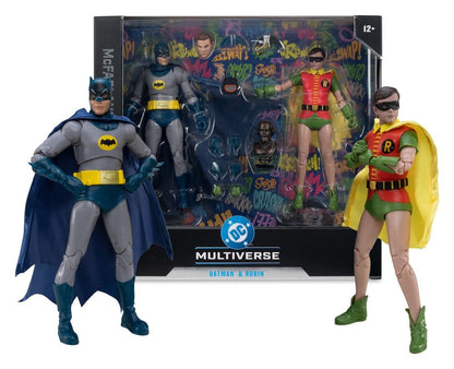DC Multiverse: Batman TV Series 1966 - Batman und Robin (2er-Pack) Actionfigur 18cm McFarlane Toys 2026 Collector Edition