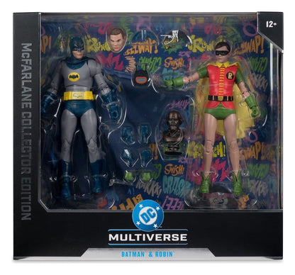 DC Multiverse: Batman TV Series 1966 - Batman und Robin (2er-Pack) Actionfigur 18cm McFarlane Toys 2026 Collector Edition
