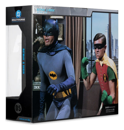 DC Multiverse: Batman TV Series 1966 - Batman und Robin (2er-Pack) Actionfigur 18cm McFarlane Toys 2026 Collector Edition