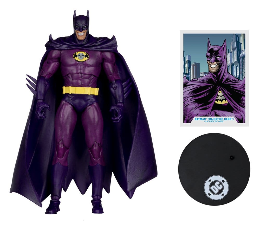 DC Multiverse: Injustice Gang - Batman (JLA: Rock of Ages) Red Platinum Edtion Actionfigur 18cm McFarlane Toys 2026