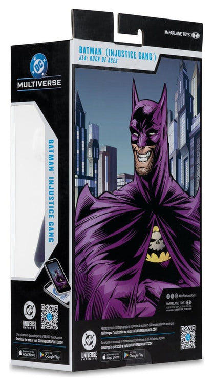 DC Multiverse: Injustice Gang - Batman (JLA: Rock of Ages) Red Platinum Edtion Actionfigur 18cm McFarlane Toys 2026