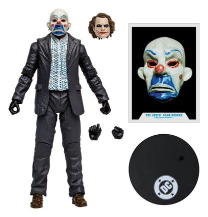 DC Multiverse: Batman The Dark Knight - The Joker (Bank Robber) 18cm Actionfigur McFarlane Vault Collection