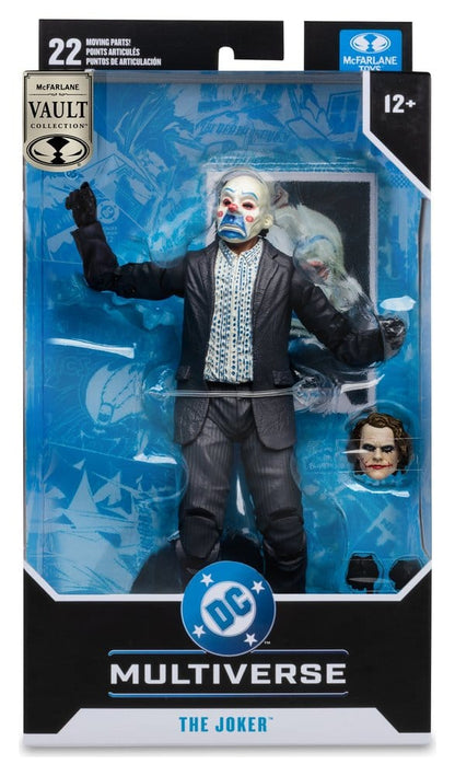 DC Multiverse: Batman The Dark Knight - The Joker (Bank Robber) 18cm Actionfigur McFarlane Vault Collection
