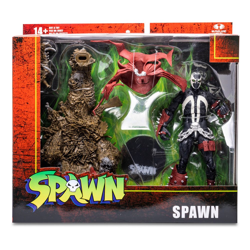 Spawn - Spawn Deluxe Set with Throne Actionfigur 18cm McFarlane Toys 2 ...