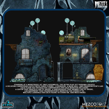 Mezco's Monsters - Tower of Fear (Deluxe Box Set) 5 Points 9cm Actionfiguren Mezco Toys 2025