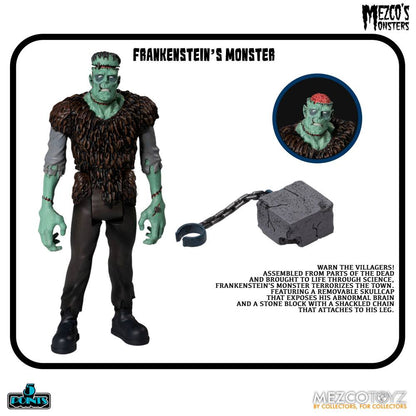 Mezco's Monsters - Tower of Fear (Deluxe Box Set) 5 Points 9cm Actionfiguren Mezco Toys 2025