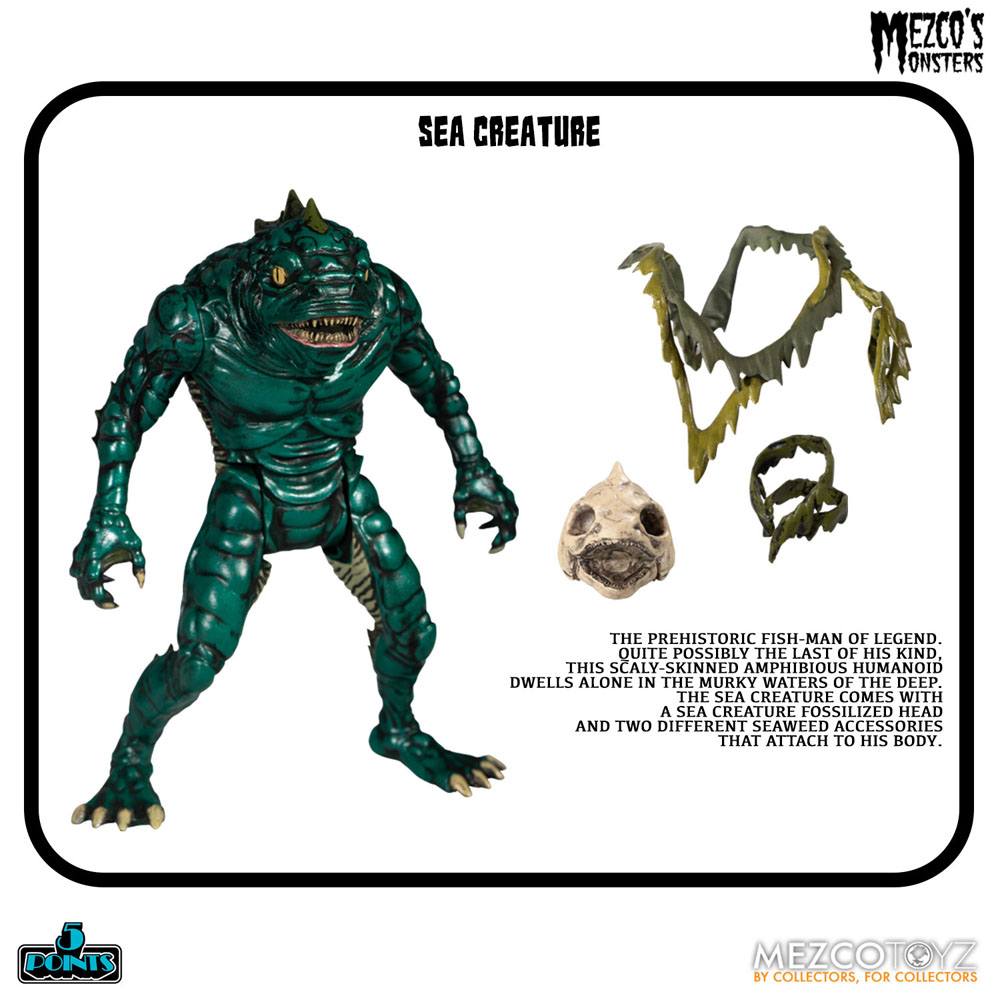 Mezco's Monsters - Tower of Fear (Deluxe Box Set) 5 Points 9cm Actionfiguren Mezco Toys 2025