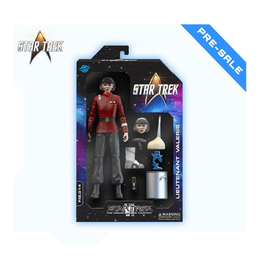 Star Trek VI: Das unentdeckte Land - Lieutenant Valeris 16cm Actionfigur (Wave 2) Nacelle 2026