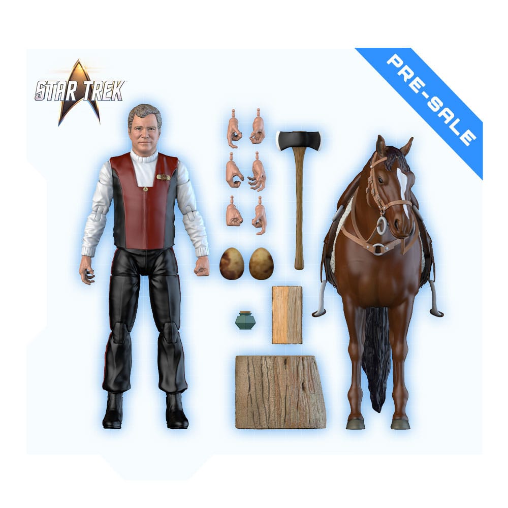 Star Trek: Treffen der Generationen - Captain James T. Kirk 16cm Actionfigur (Wave 2) Nacelle 2026