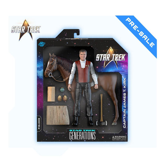 Star Trek: Treffen der Generationen - Captain James T. Kirk 16cm Actionfigur (Wave 2) Nacelle 2026