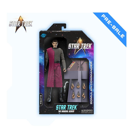 Star Trek: TOS - Romulan Commander (Balance of Terror) 16cm Actionfigur (Wave 2) Nacelle 2026