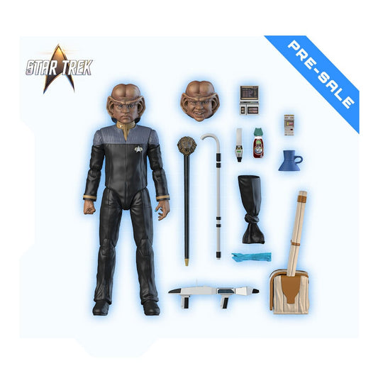 Star Trek: Deep Space Nine - Ensign Nog (Favor the Bold) 16cm Actionfigur (Wave 2) Nacelle 2026