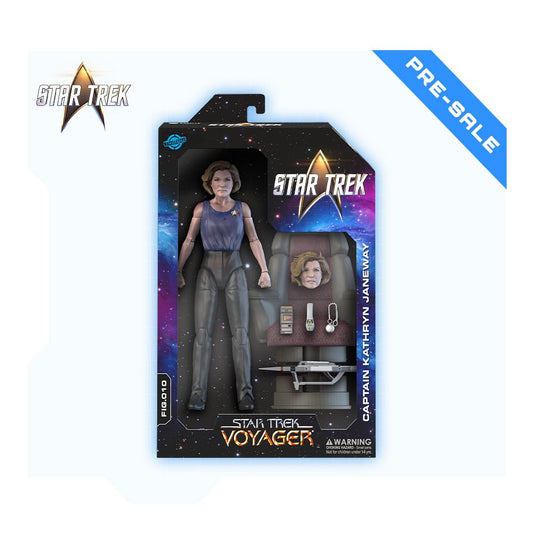Star Trek: Voyager - Captain Kathryn Janeway (Year of Hell) 16cm Actionfigur (Wave 2) Nacelle 2026