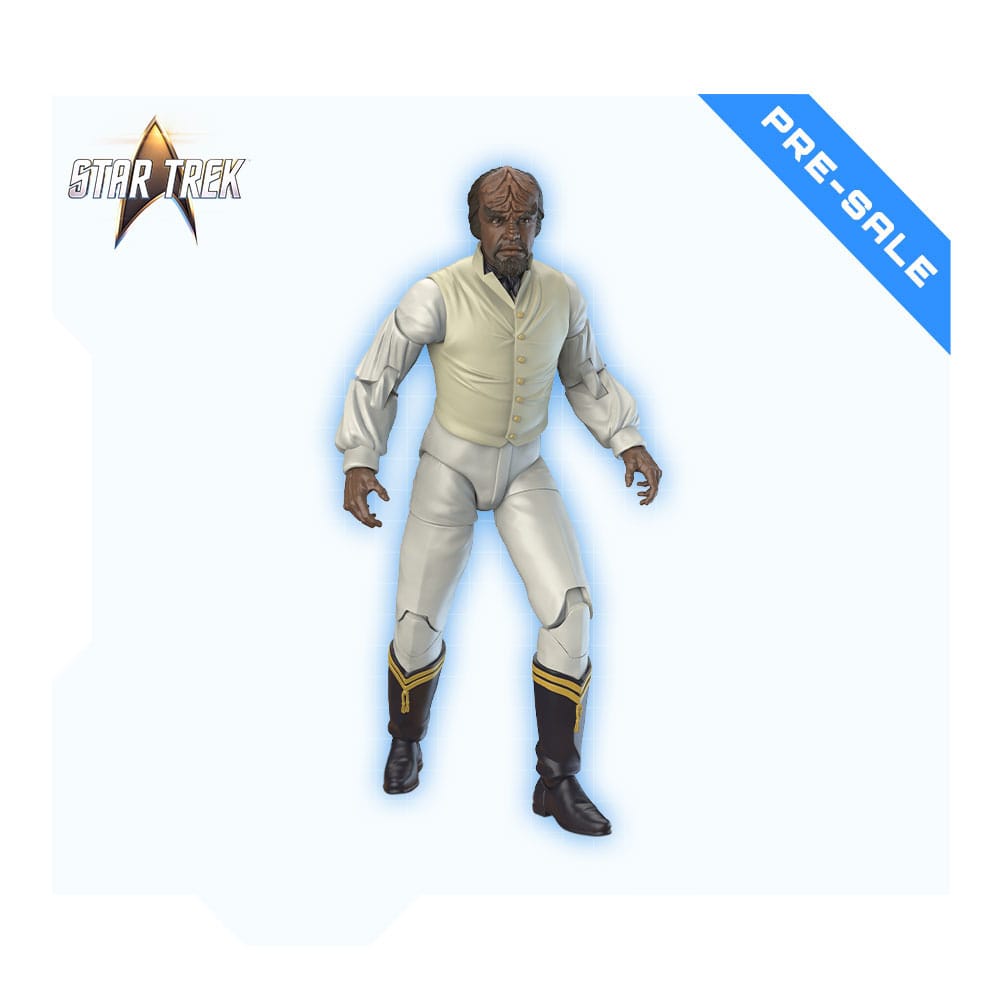 Star Trek: Treffen der Generationen - Worf (Sailor Uniform) 16cm Actionfigur (Wave 2) Nacelle 2026