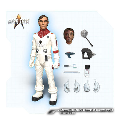 Star Trek II: Der Zorn des Khan - Peter Preston 16cm Actionfigur (Wave 1) Nacelle 2026