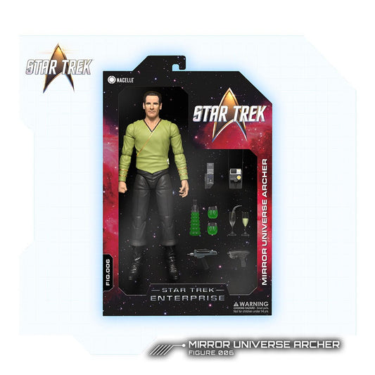 Star Trek: Enterprise - Mirror Universe Archer 16cm Actionfigur (Wave 1) Nacelle 2026