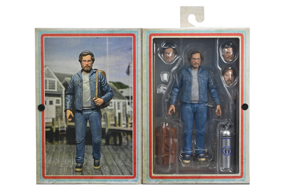 Pre-Order: Jaws: Der weiße Hai  – Ultimate Matt Hooper (Amity Arrival) 50th Anniversary Actionfigur 18cm NECA 2025