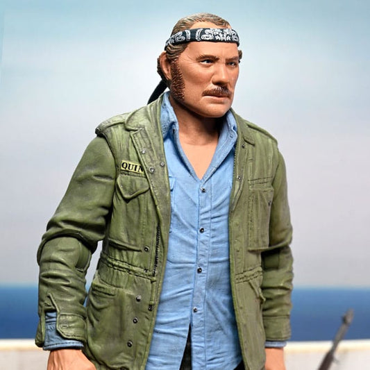 Pre-Order: Jaws: Der weiße Hai  – Ultimate Sam Quint (50th Anniversary) Actionfigur 18cm NECA 2025