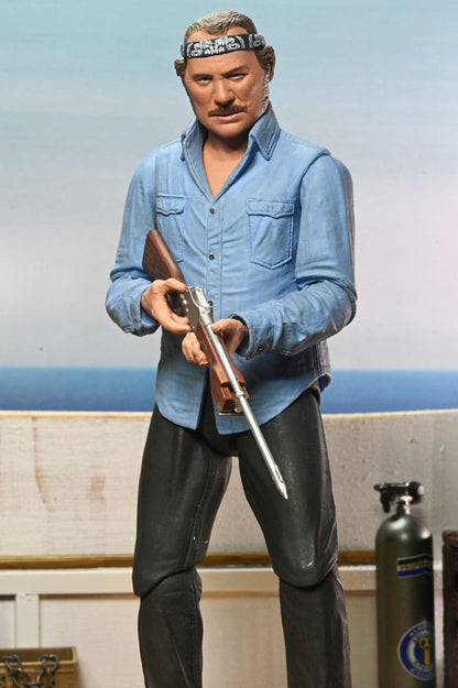 Pre-Order: Jaws: Der weiße Hai  – Ultimate Sam Quint (50th Anniversary) Actionfigur 18cm NECA 2025