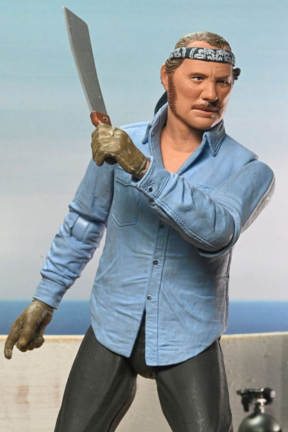 Pre-Order: Jaws: Der weiße Hai  – Ultimate Sam Quint (50th Anniversary) Actionfigur 18cm NECA 2025