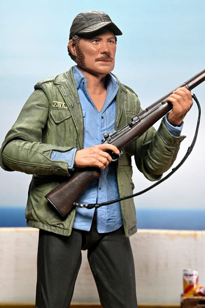 Pre-Order: Jaws: Der weiße Hai  – Ultimate Sam Quint (50th Anniversary) Actionfigur 18cm NECA 2025
