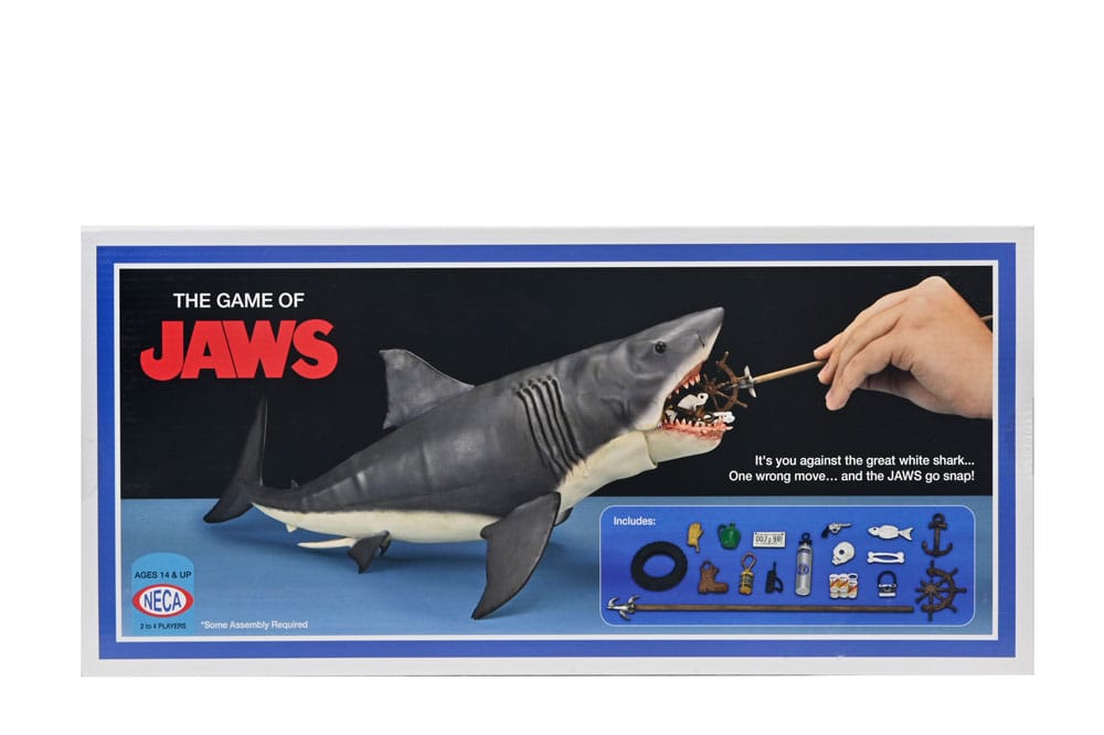 Pre-Order: Jaws: Der weiße Hai  – The Game of Jaws (50th Anniversary Edition) Actionfigur 38cm NECA 2025