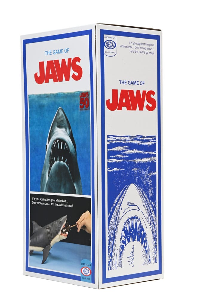 Pre-Order: Jaws: Der weiße Hai  – The Game of Jaws (50th Anniversary Edition) Actionfigur 38cm NECA 2025