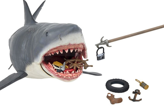 Pre-Order: Jaws: Der weiße Hai  – The Game of Jaws (50th Anniversary Edition) Actionfigur 38cm NECA 2025