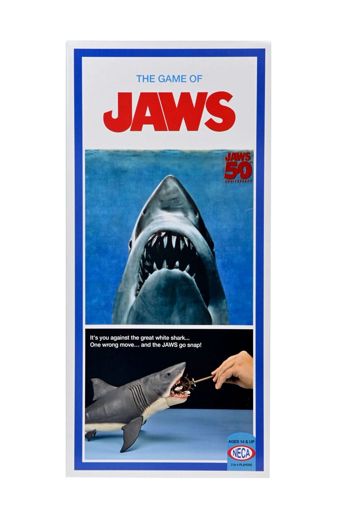 Pre-Order: Jaws: Der weiße Hai  – The Game of Jaws (50th Anniversary Edition) Actionfigur 38cm NECA 2025