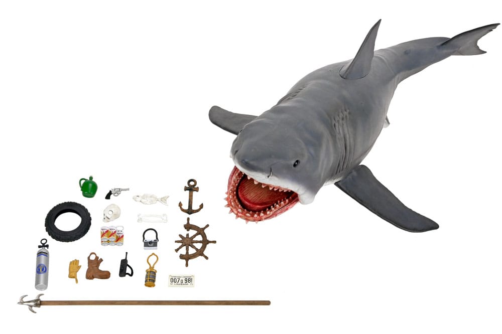 Pre-Order: Jaws: Der weiße Hai  – The Game of Jaws (50th Anniversary Edition) Actionfigur 38cm NECA 2025