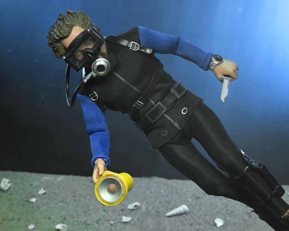 Jaws: Der weiße Hai - Matt Hooper (Shark Cage) Clothed Actionfigur 20cm NECA 2022