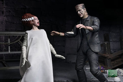 Pre-Order: Universal Monsters: The Bride of Frankenstein - The Monster & His Bride (90th Anniversary) Actionfiguren 2er-Pack 18cm NECA Exclusive 2025