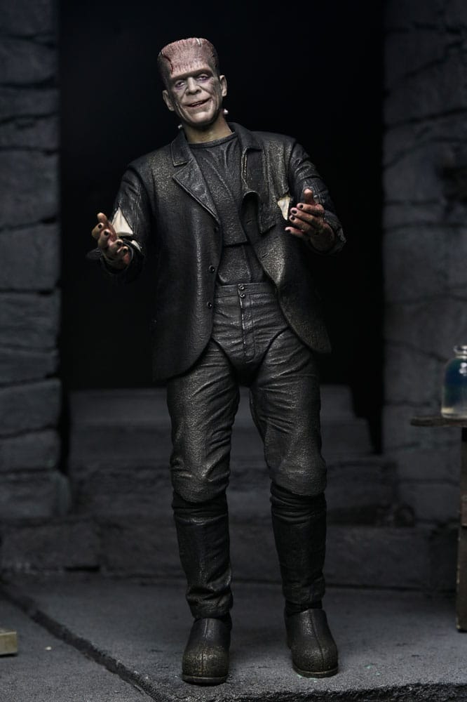 Pre-Order: Universal Monsters: The Bride of Frankenstein - The Monster & His Bride (90th Anniversary) Actionfiguren 2er-Pack 18cm NECA Exclusive 2025