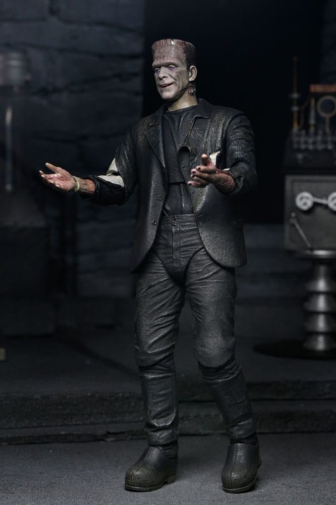 Pre-Order: Universal Monsters: The Bride of Frankenstein - The Monster & His Bride (90th Anniversary) Actionfiguren 2er-Pack 18cm NECA Exclusive 2025