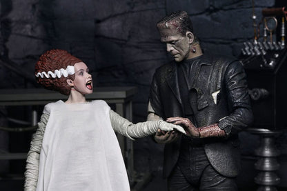 Pre-Order: Universal Monsters: The Bride of Frankenstein - The Monster & His Bride (90th Anniversary) Actionfiguren 2er-Pack 18cm NECA Exclusive 2025