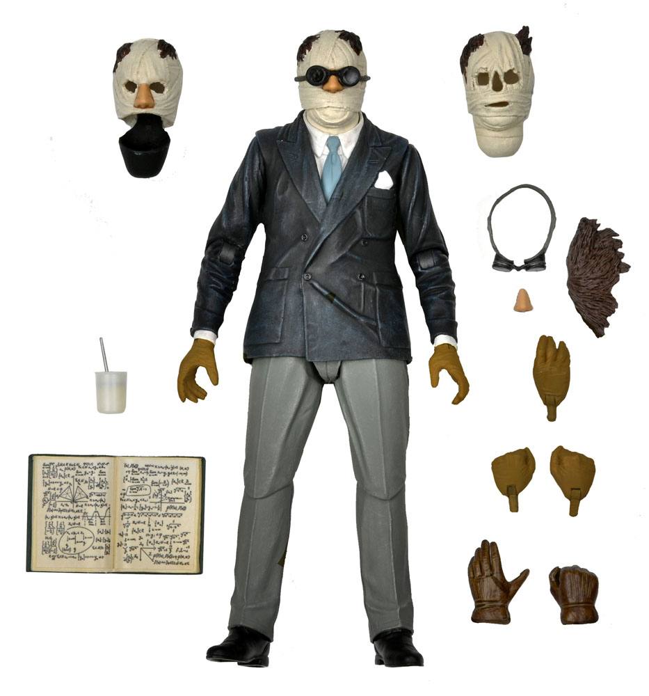 Universal Monsters - The Invisible Man (1933 Movie) Actionfigur 18cm NECA 2023