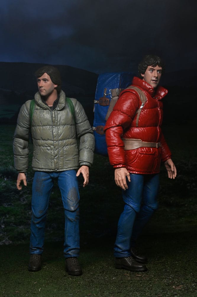 Pre-Order: American Werewolf in London -  Jack and David (2 Pack) Actionfiguren 18cm NECA 2024