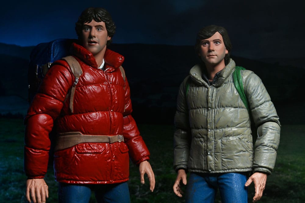 Pre-Order: American Werewolf in London -  Jack and David (2 Pack) Actionfiguren 18cm NECA 2024