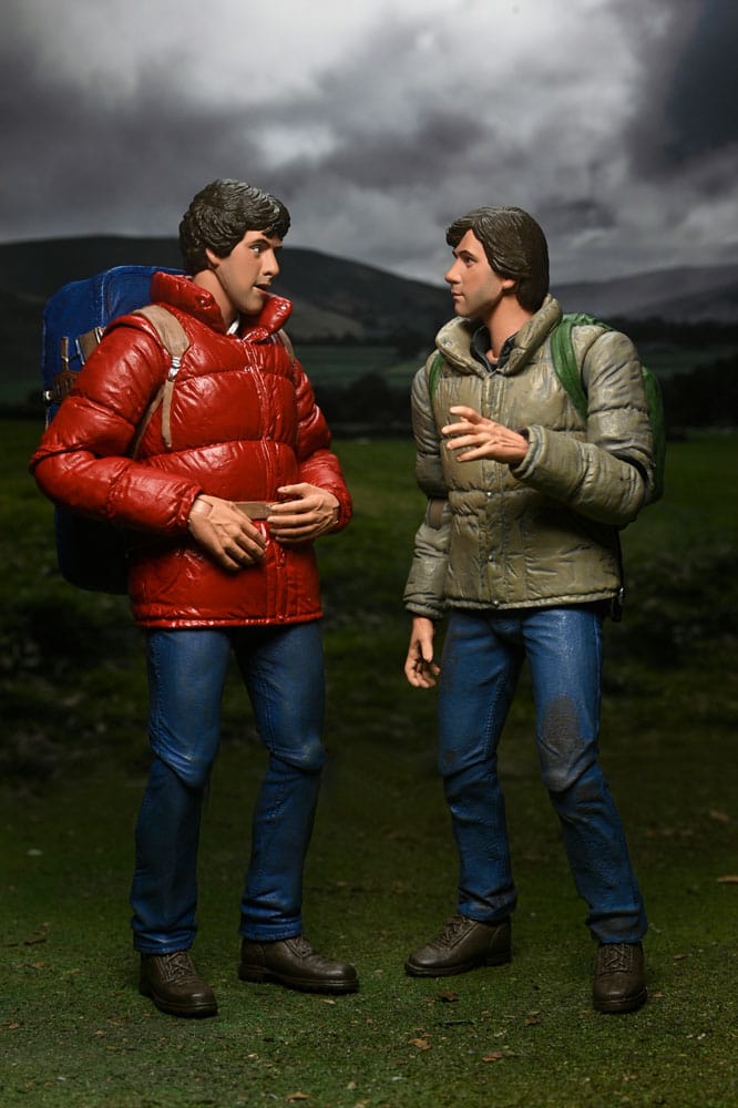 Pre-Order: American Werewolf in London -  Jack and David (2 Pack) Actionfiguren 18cm NECA 2024