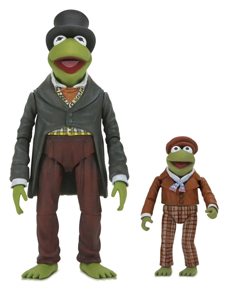 Die Muppets Weihnachtsgeschichte - Ultimate Kermit as Bob Cratchit & Robin as Tiny Tim (2er-Pack) 18cm Actionfiguren NECA 2026
