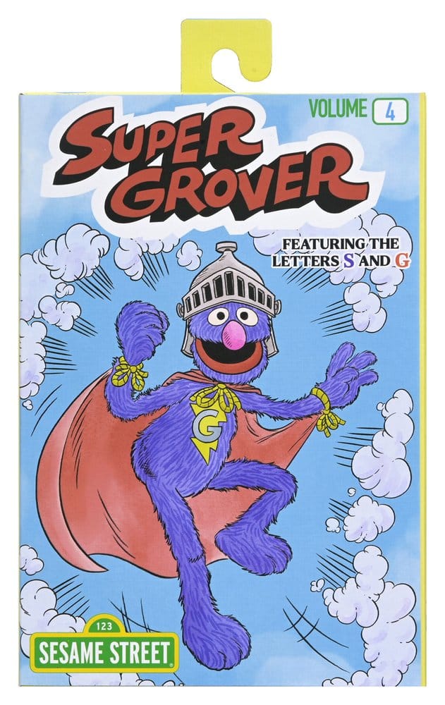 Sesamstraße - Ultimate Super Grover (Volume 4) Actionfigur 18cm NECA 2026