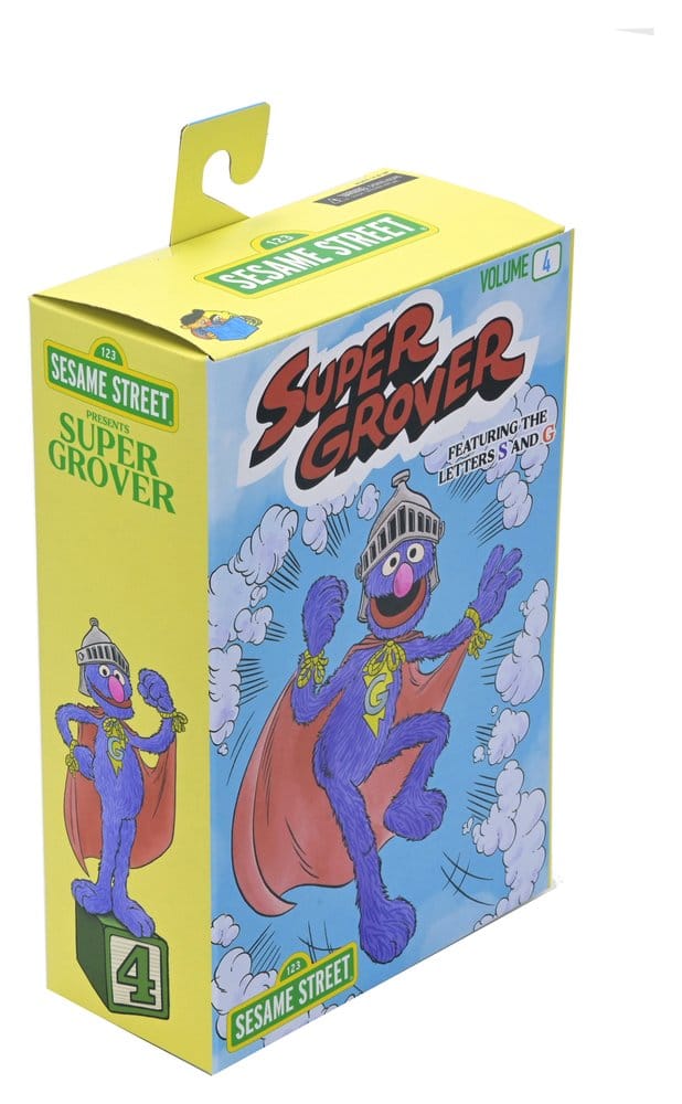 Sesamstraße - Ultimate Super Grover (Volume 4) Actionfigur 18cm NECA 2026