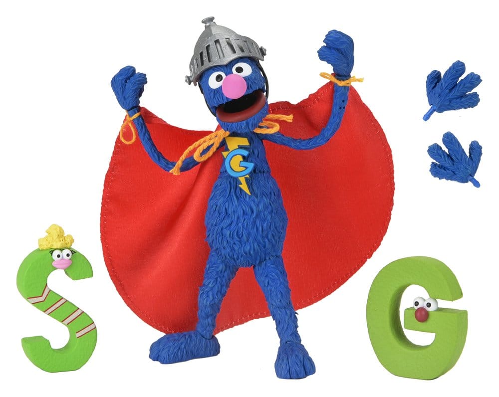 Sesamstraße - Ultimate Super Grover (Volume 4) Actionfigur 18cm NECA 2026