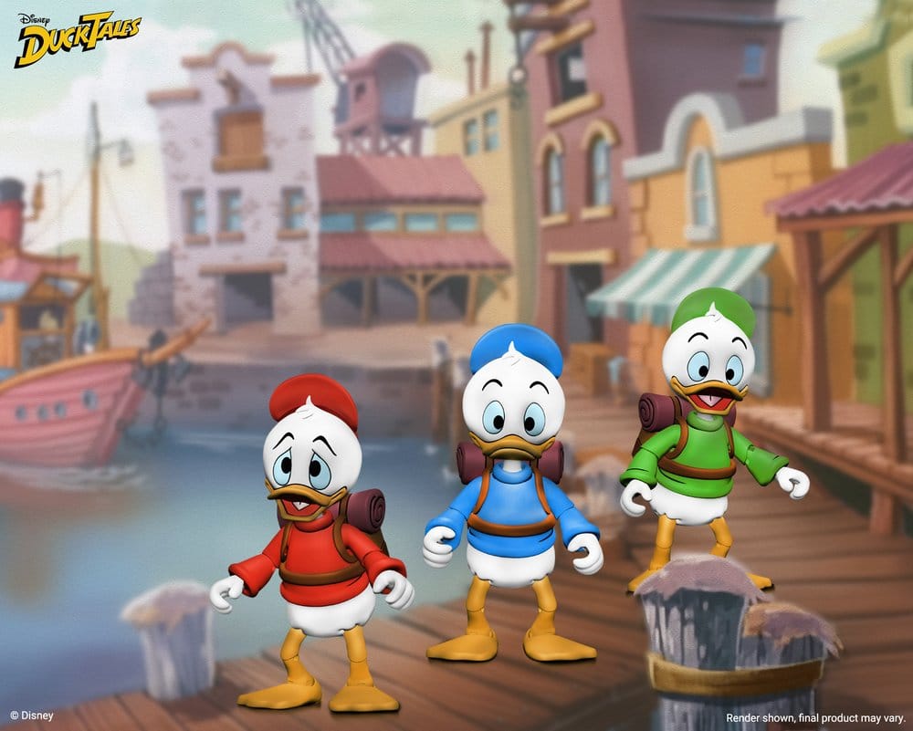 DuckTales - Ultimate Huey, Dewey, and Louie (3er-Pack) 18cm Actionfigur NECA 2026