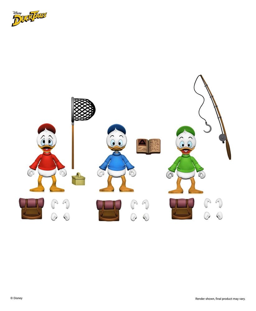 DuckTales - Ultimate Huey, Dewey, and Louie (3er-Pack) 18cm Actionfigur NECA 2026