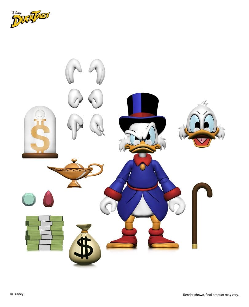 DuckTales - Ultimate Scrooge McDuck 18cm Actionfigur NECA 2026