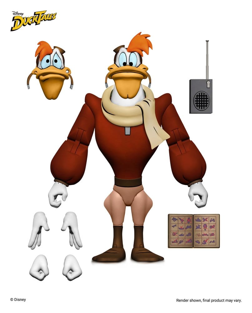 DuckTales - Ultimate Launchpad McQuack 18cm Actionfigur NECA 2026