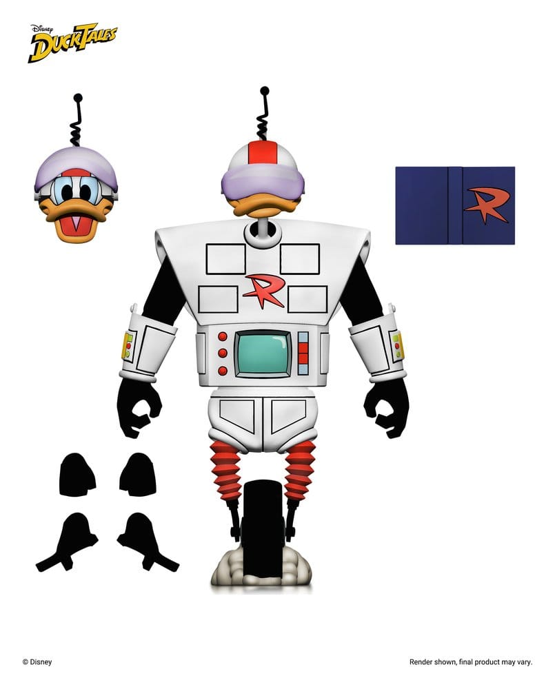 DuckTales - Ultimate Gizmoduck 18cm Actionfigur NECA 2026