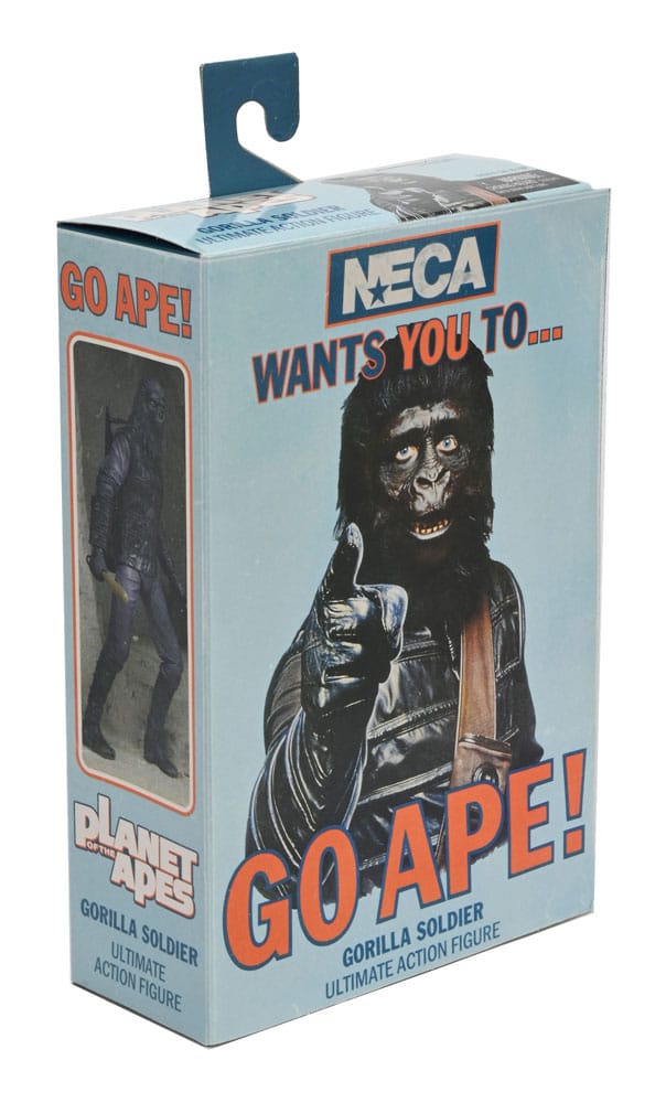 Pre-Order: Planet of the Apes – Ultimate Gorilla Solider Actionfigur 18cm NECA 2025