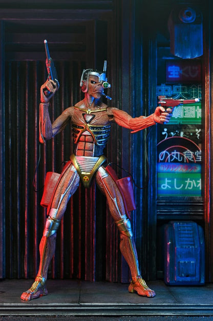 Pre-Order: Iron Maiden: Future Past World Tour - Ultimate Senjutsu Eddie & Somewhere in Time Eddie (2er-Pack) 18cm Actionfiguren NECA 2025